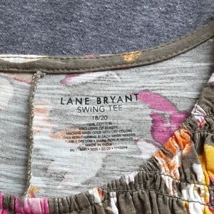 LANE BRYANT WOMEN'S PLUS SIZE SWING TEE